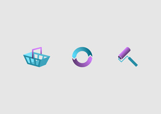 Set of icons